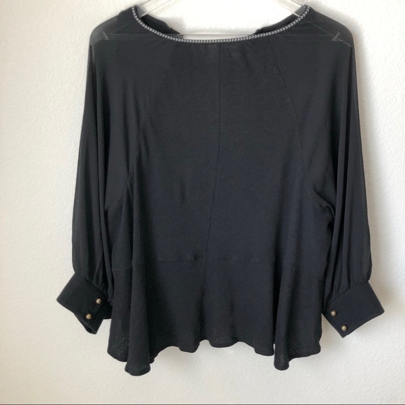 Akemi + Kin Women’s Black Flowy Top Size S - Picture 6 of 6